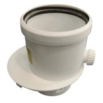 Intergas adapter set van 60/100mm naar 80/80mm 090537
