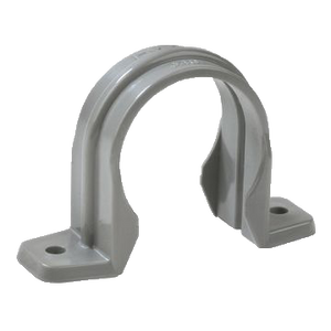 Dyka PVC Omegazadel 40mm grijs | CVketel.nl