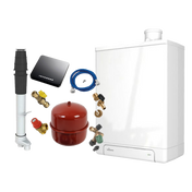 Intergas HRE 24/18 CW3 | 80/80 | 17,8kW | Basis Totaalpakket zwart | CVketel.nl
